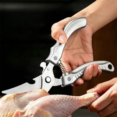 Multipurpose Chicken Bone Scissors Stainless Steel Kitchen Poultry Shears