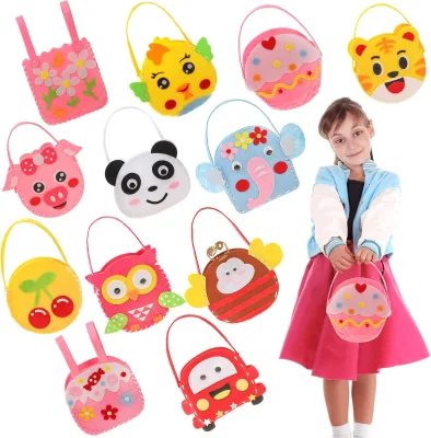 Hot Selling DIY Sewing Kit for Kids Cute Felt Toy Arts and Crafts Set for Beginners Educational Learning Toys for Boys and Girls