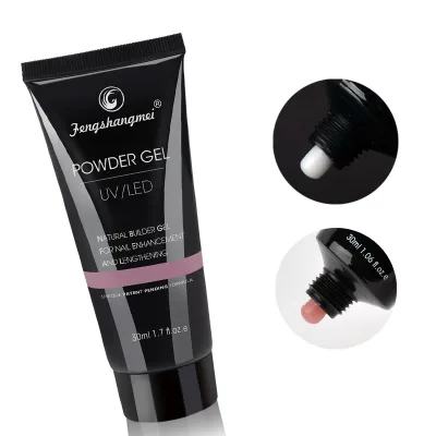 For UV Gel 30ml LED Cured Eco-Friendly Non-Toxic Professional Nail Extension Long Lasting Hema Free 12 Colors