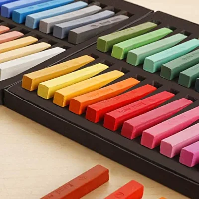 Soft Dry Pastel Artist Oil Pastel Sticks Set with Paper for Office School Art Drawing Painting