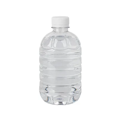 Wholesale 500ML Mineral Water Bottles, clear Transparent Plastic Bottles for Purified Water PET Bottles with Lids for Single Use
