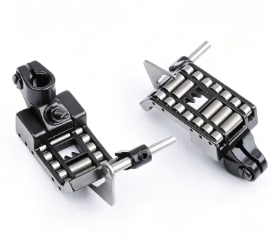 5.6 Roller Foot with Rod Three-Needle Five-Thread Overlock Machine Adjustable Left and Right Edge Guide Foot