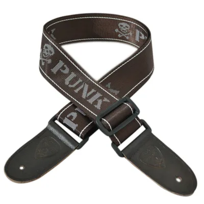 Guitar Strap, Bass Guitar Straps Acoustic Electric Woven Simple Leather Ends Adjustable Vintage Straps for Guitar