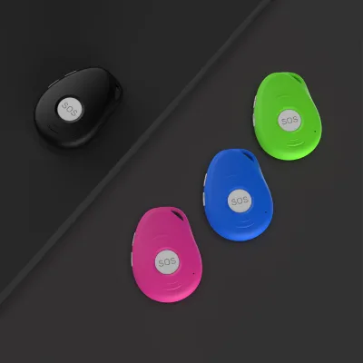 EV07B GPS Personal Safety Alarm Senior Fall Detection Alzheimer Tracker with 850mAh Battery Www.smart-tracking.com for Mexico