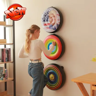Children Wall Punching Boxing Target,Inflatable Boxing Target for Kids, Fun and Safe Punching Training