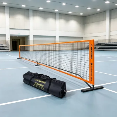 Portable Pickleball Net System 7KG Lightweight Aluminum Alloy Mobile Design 6700*500*910mm Weather Resistant Pickleball Net