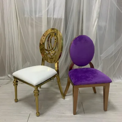 New Design Gold baby shower Stainless Steel Kid Wedding Chair for party