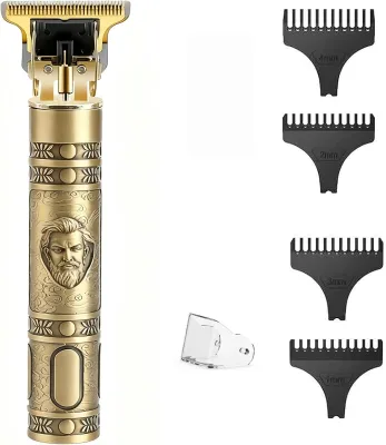Professional Hair Trimmer Barber Rechargeable Electric Cordless USB Powered Stainless Steel Blades Hair Clippers Hotel Use