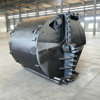 1500mm Rock Drilling Bucket Double Bottom 20mm Thickness 20 Bullet Teeth | Heavy Duty Welded Joint | Mega Bridge Piling Tools