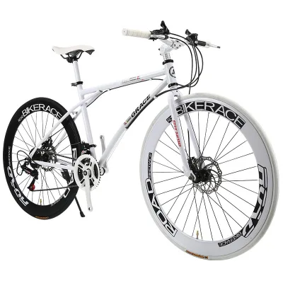 Dead Flying Bicycle Variable Speed Live Flying Bicycle Solid Tire Net Red Road Racing Light Student Male and Female Adult BIKE