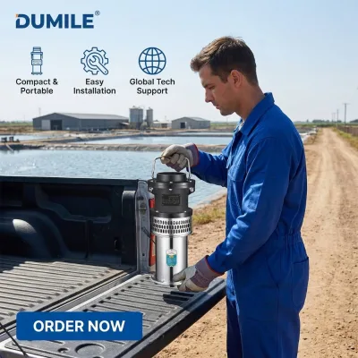 Full Sealed Oil Immersed Structure Submersible Pump Isolate Water Infiltration to Protect Internal Core Components