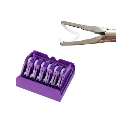 Medical Polymer Ligating Clips Hemolok Clip Absorbable Laparoscopic Ligation Clips