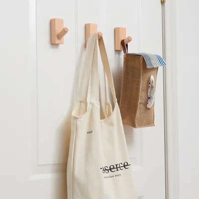 Stylish Single Wall Wooden Hook Smooth Natural Wood Color Timely Delivery & One-to-One Service for Organization Multi Wall Hook
