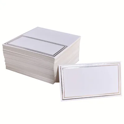 Place Cards Wedding Party Table Name Message Greeting Card Event Party Supplies Seating Card