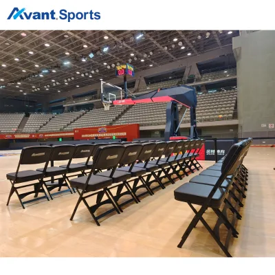 Avant Sports Custom Logo Basketball Chairs Professional Team Bench Chair Basketball Sideline Chairs Courtside Seat for Arena