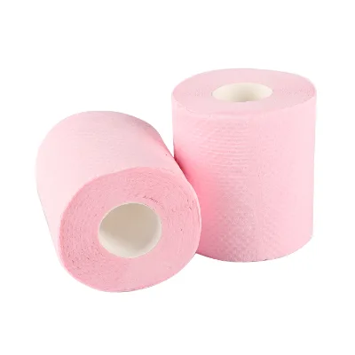 Wholesale Free Sample Toilet Tissue Wholesale Pink Recycle Soft 2ply Cheap Toilet Paper Tissue Paper