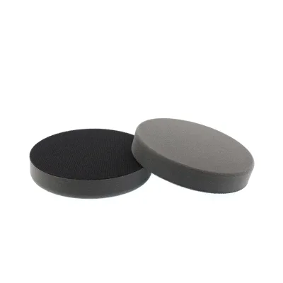 Car Cleaning Pads Black Color 6 Inch Car Care Flat Foam Polishing Pad Waxing Pad for Car Shiny