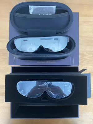 Birdbath AR Glasses Adjustable Transparency  1920*1080 Resolution FOV40° Screen Project Watch Movies