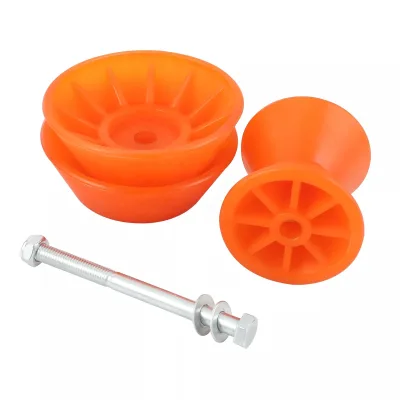 3.5" Boat Trailer Bow Bell Roller With 1/2" Shaft Boat Trailer Roller