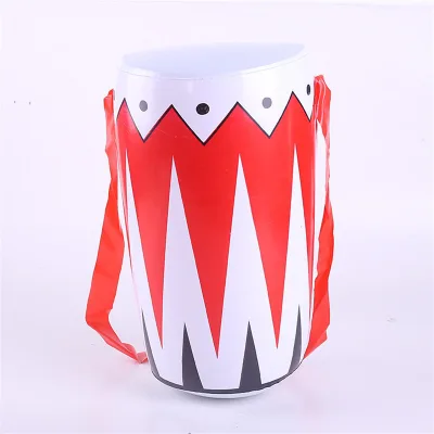 Factory Customized Inflatable Toys Drum Music Instruments for Party Props Rock and Roll Festival Decorations Favors Supplies