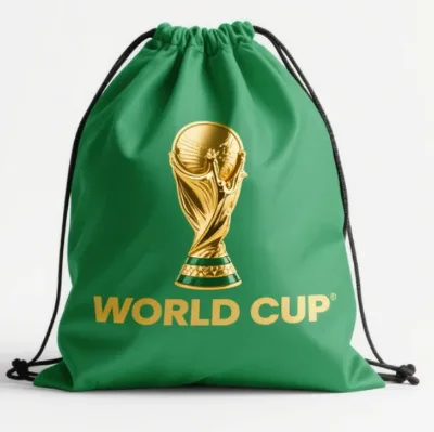 Custom Logo 210D Polyester Drawstring Backpack Factory Price Large Waterproof Foldable Sports Gym Bag Accepts Custom Logos
