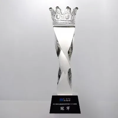 Personalized Crystal Crown Event Crystal Trophy Award