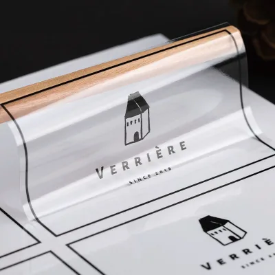 Customized Transparent Self-adhesive Label PVC Printed Waterproof Sticker