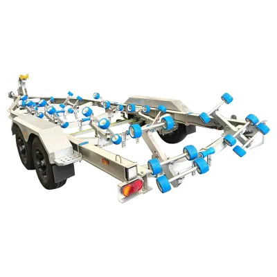 Customize Aluminium Boat Trailer 6.4m Acle Trailer Boat Great Price