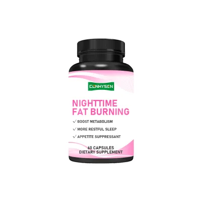 OEM ODM Customs Nighttime Fat Burning Capsules Niacin Promotes HealthyWeight Management with Magnesium Dietary Supplement