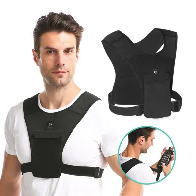 Hot Sale New Design Neoprene Chest Backpack Jacket Vest with Phone Holder Pocket for Running & Cycling Enthusiasts