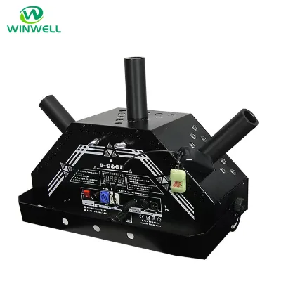 Winwell W-D086A 140W CO2 Jet Machine with LED Triplehead DMX512 Control Luxury Style for Stage Shows DJ Nightclub
