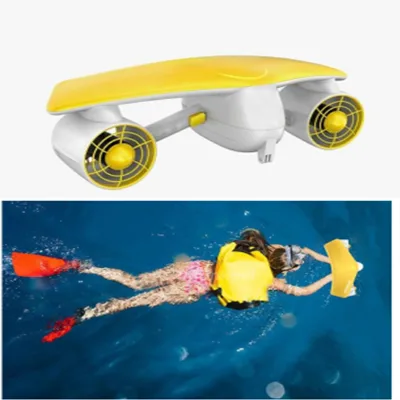 Sea Scooter Strong Power 600W Underwater Electric Surfboard Adults Diving Board Waterproof Design Swimming Fun in the Water