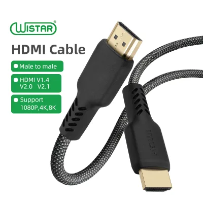 WISTAR OEM Certified HD 8K 4K 120Hz 2.1 HDMI Cabl Video Wire HDMI Cable