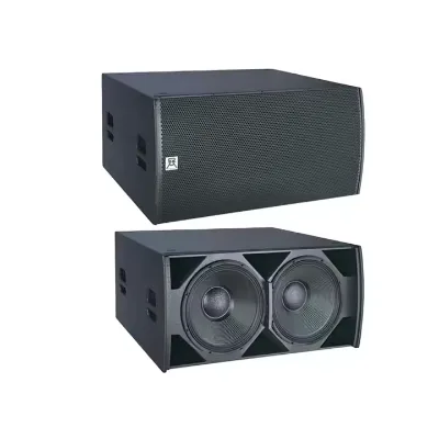 Bass Boost Speaker 2*18" Speakers Subwoofers Dj Dual 18 Bass Speakers Outdoor Line Array System