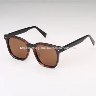 New Arrival Fashion Acetate Sunglasses , UV 400 protection polarized Lens, OEM Orders are Welcome.