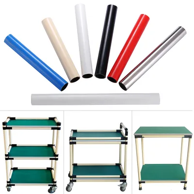 28mm Anti-static Corrosion-resistant Multipurpose Colorful Plastic Coated Steel Lean Tube for Lean Pipe Workbench
