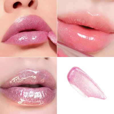 Customize Long Lasting Vegan Lip Gloss Nourishing Moisturizing Non-sticky Glossy Lipgloss