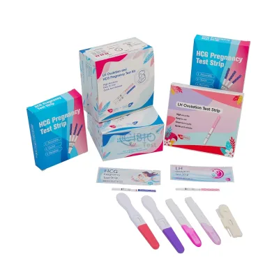 CE Certificate Rapid Test Result Pregnancy Test Online, Disposable Home Using One Step Pregnancy Test Kits