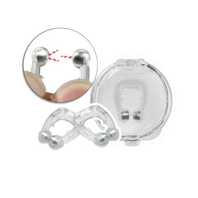 Hot Sales Magnetic Stop Snoring Nose Clips for Good Silent Sleep