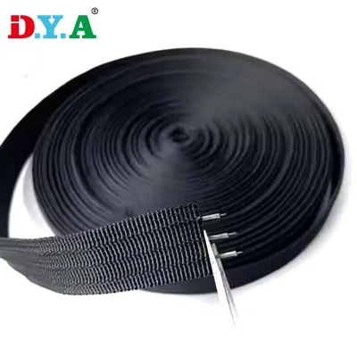 Polypropylene Webbing Steel Wire Reinforced, Anti Cut Nylon Webbing With Embedded Stainless Steel Wire for Bag Strap Safety Belt