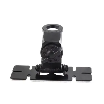 Adjustable Adhesive Car Antenna Installation Bracket 180 ° Antenna Clip Bracket for VHF UHF Mobile Radio Communication Antenna