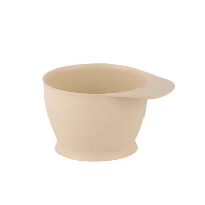 Eco-Friendly Bamboo Fiber Custom Logo Extra Deep Large Hair Coloring Tinting Dye Bowl With Non-Slip Rubber Base