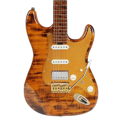 Bullfighter D-190 Neck 22 Frets Body Alder Vintage Color Solo Guitar Fashional Design Musical Instruments  Electric Guitar