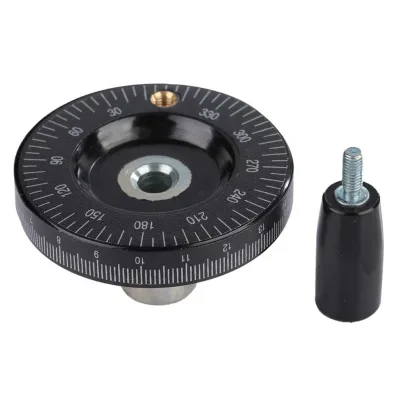 Lathe Hand Wheel 63mm Solid Hand Wheel Scale Handwheel Machinery Accessories for Lathe Milling Grinding Machine