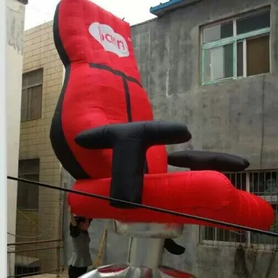 Inflatable advertising chair balloon for promotion, inflatable furniture Air chair for advertising