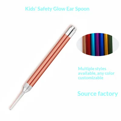 Lighted Ear Pick Set for Children and Babies Ear Cleaning Tool Kit with Light Made in China
