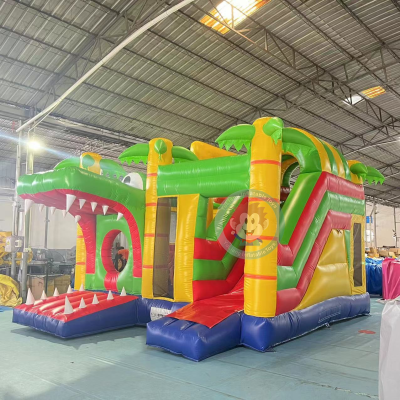Inflatable Castle for Kids Adults Inflatable Bouncy Castle Double Slide Obstacle Bouncy Castle