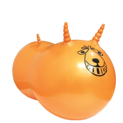 Sport Toys Inflatable PVC Plastic Bouncy Ball Kids Adults Balance Exercise Hopper Peanut Jumping Yoga Ball
