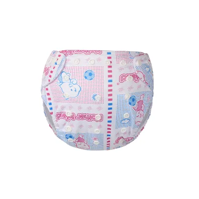 Tape Custom Strong Absorbency Infant Training Pant Adjustable Customize Band Diaper Washable Soft Baby Training Diaper