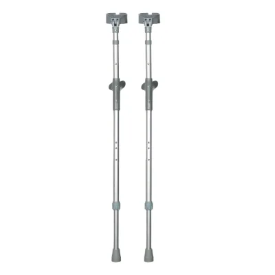 Adjustable Durable Elbow Crutches With Ergonomic Rubber Tips and Grip